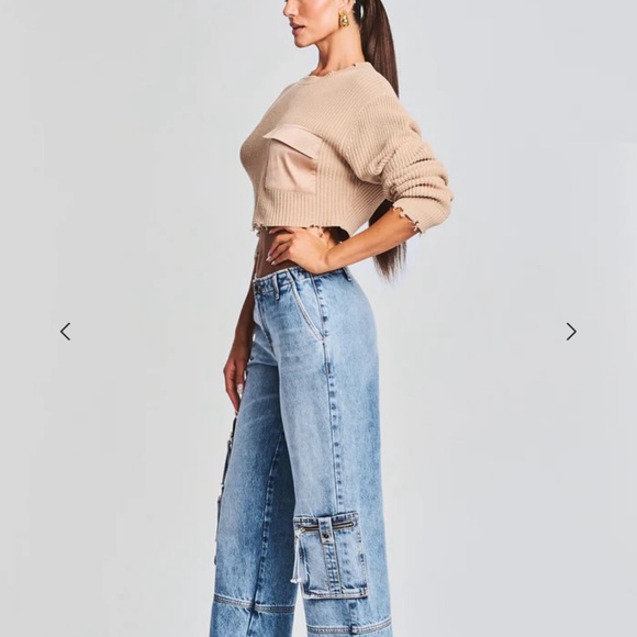 Retrofete Cargo Jeans sz 28 - Picture 4 of 5